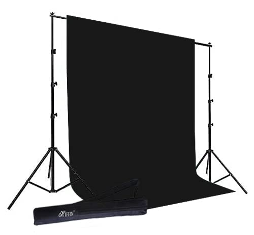 Low-Key Black Backdrop